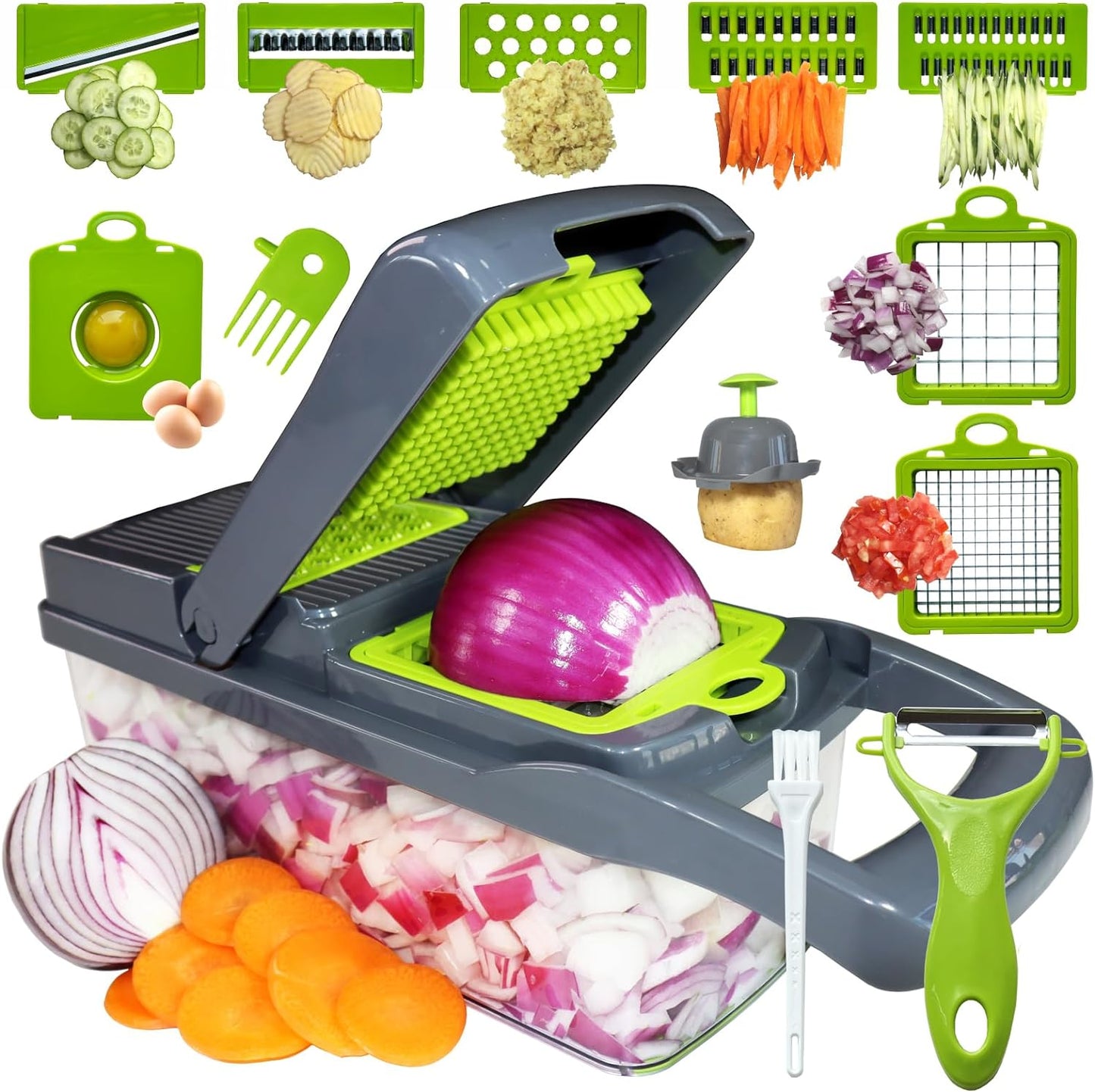 Multifunctional Vegetable Cutter 12 in 1