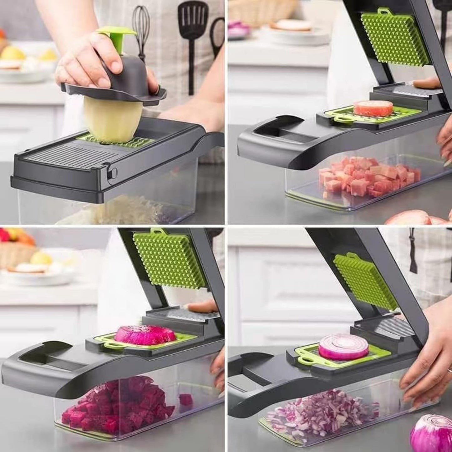 Multifunctional Vegetable Cutter 12 in 1